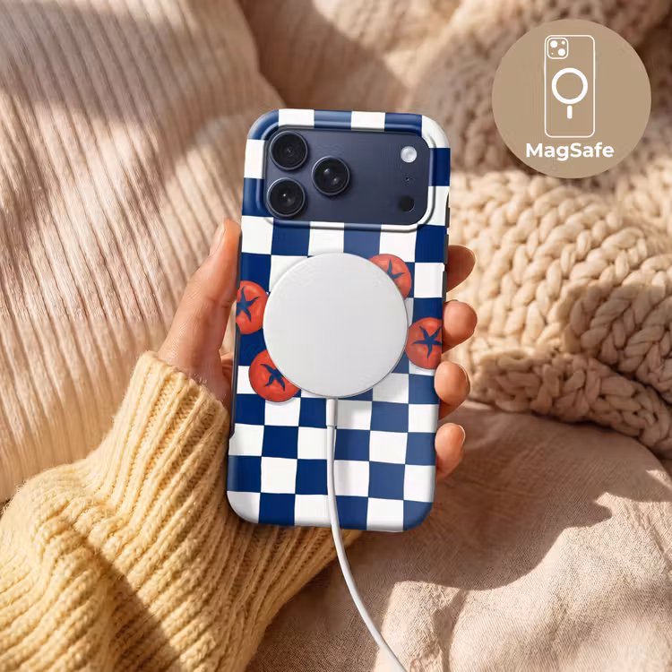 Telefoonhoesje Toughcase - Eten - Tomaten - Keuken - Illustratie - Rood-Blauw — 8