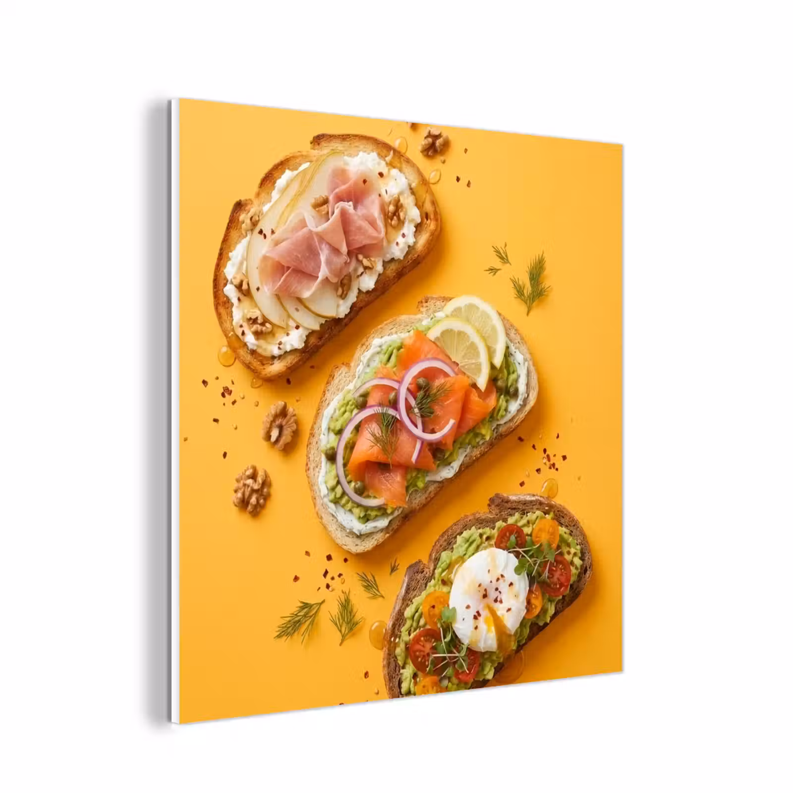 Forex - Eten - Brood - Ontbijt - Modern - Kleurrijk — 1