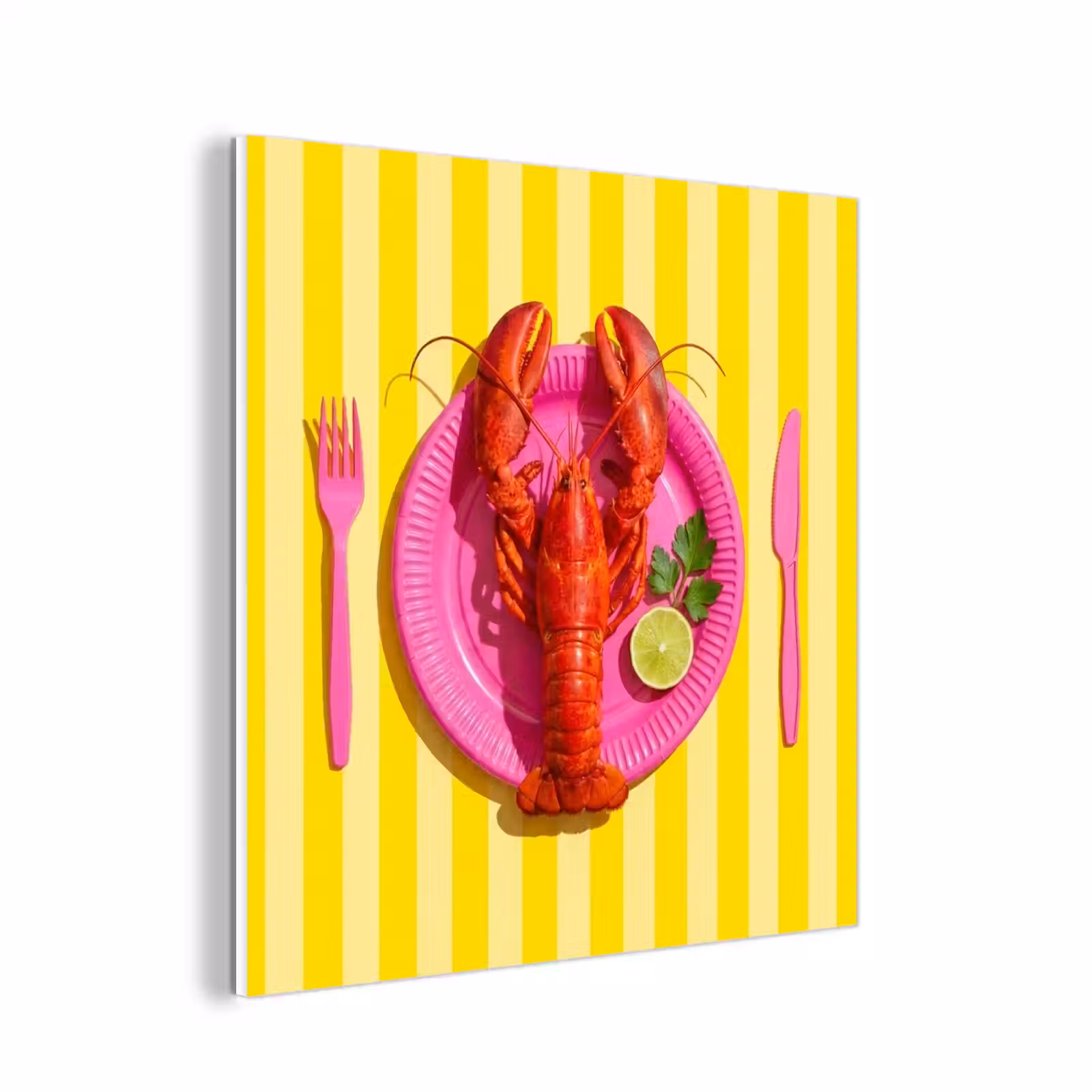 Forex - Eten - Roze - Geel - Modern - Culinaire — 1