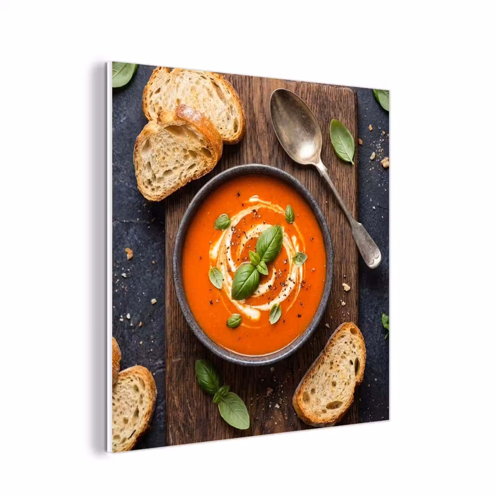 Forex - Eten - Soep - Basilicum - Rustiek - Rood — 1