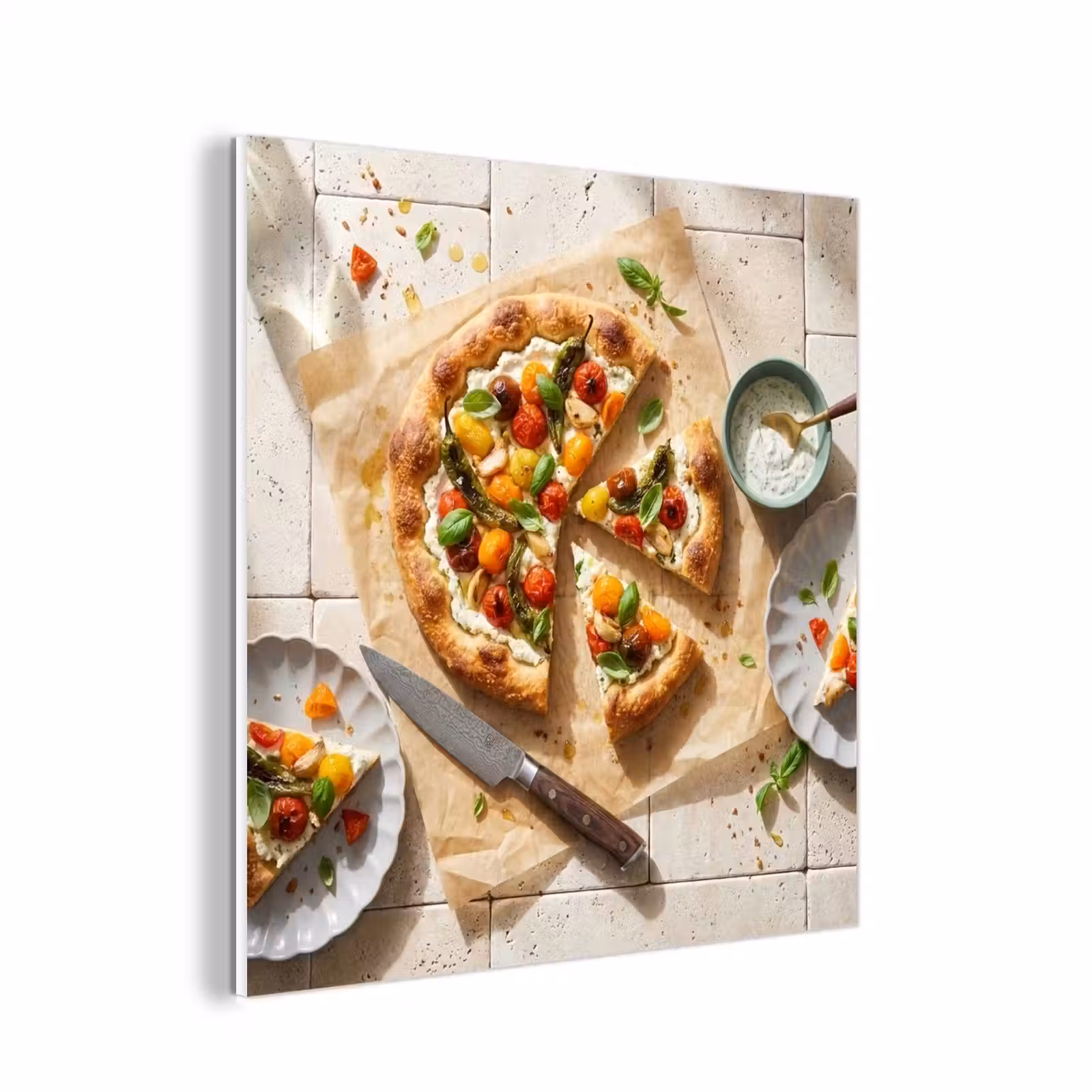 Forex - Eten - Tomaten - Basilicum - Maaltijd - Vers — 1