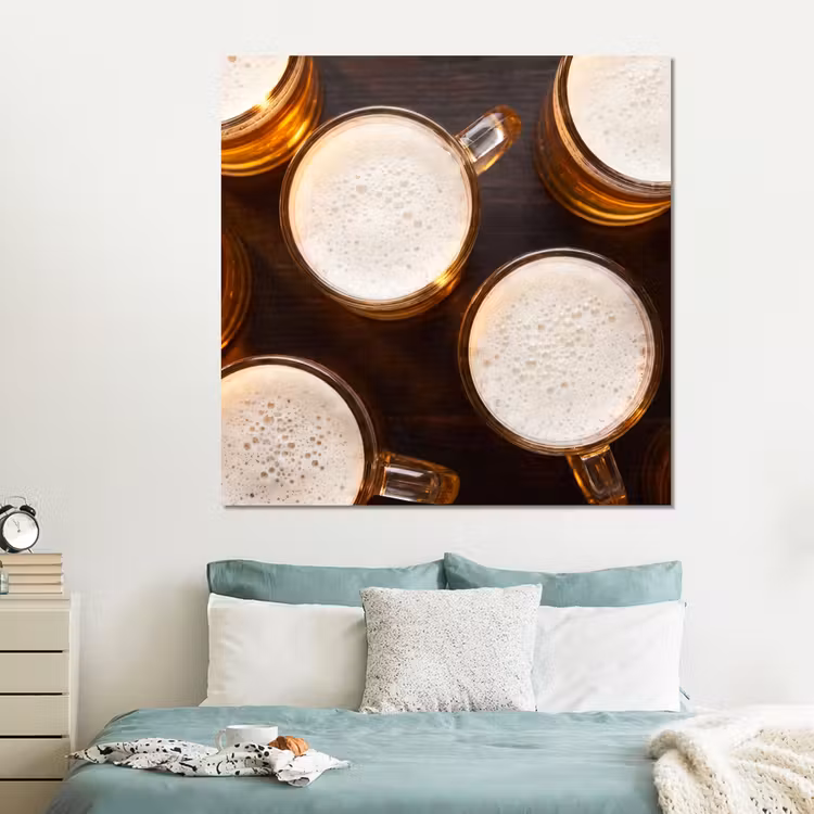 Forex - Bier - Glazen - Schuim - Hout - Drank — 2