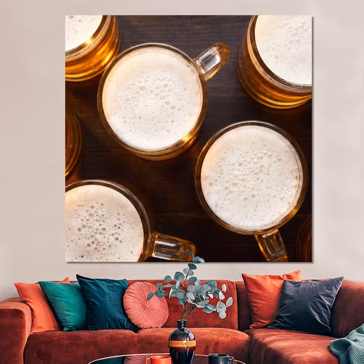Forex - Bier - Glazen - Schuim - Hout - Drank — 3