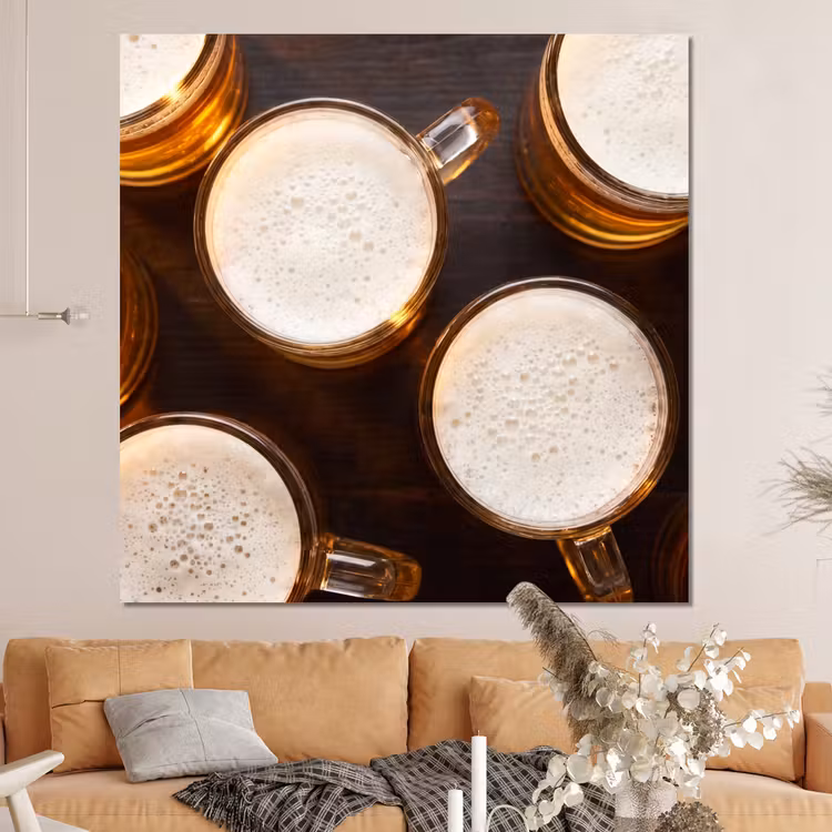 Forex - Bier - Glazen - Schuim - Hout - Drank — 4