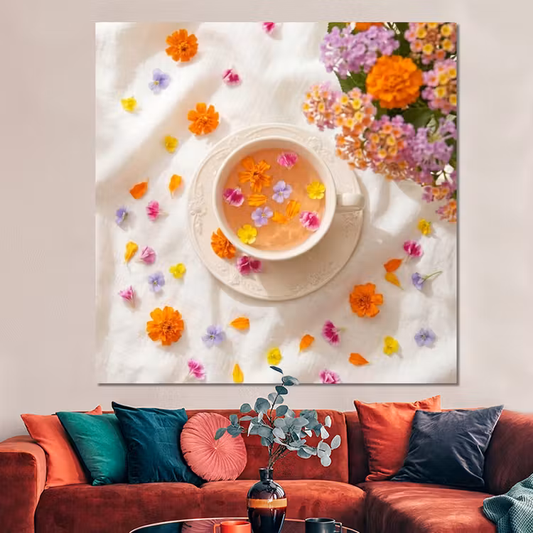 Forex - Bloemen - Kop - Natuur - Kleurrijk - Zomer — 3