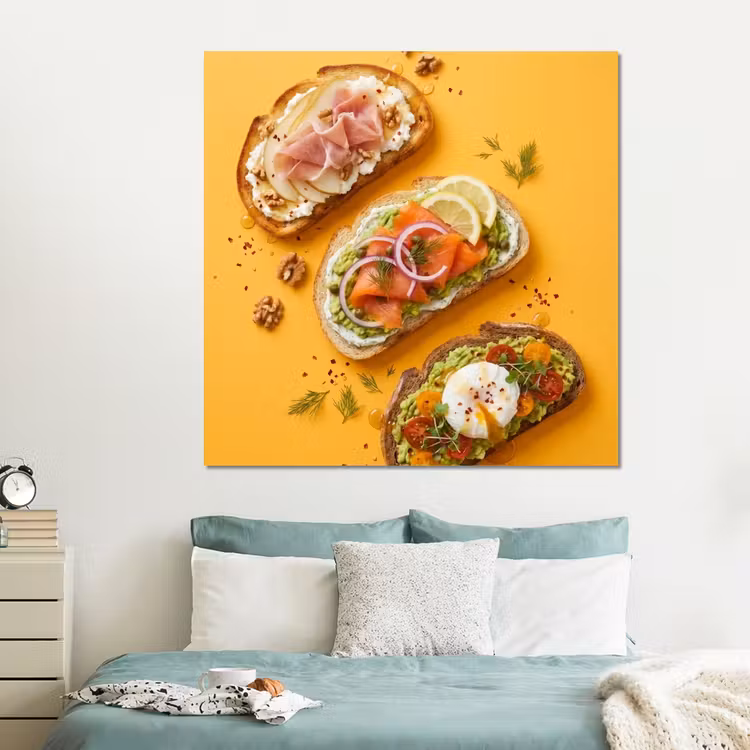 Forex - Eten - Brood - Ontbijt - Modern - Kleurrijk — 2