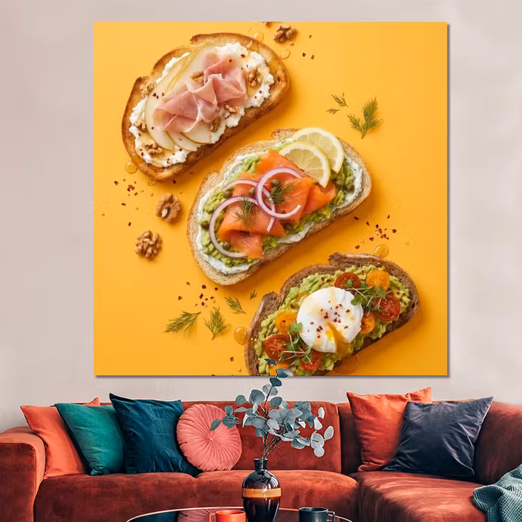 Forex - Eten - Brood - Ontbijt - Modern - Kleurrijk — 3