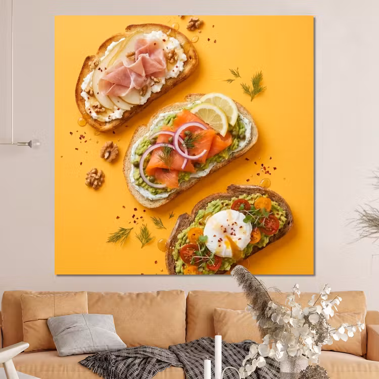 Forex - Eten - Brood - Ontbijt - Modern - Kleurrijk — 4
