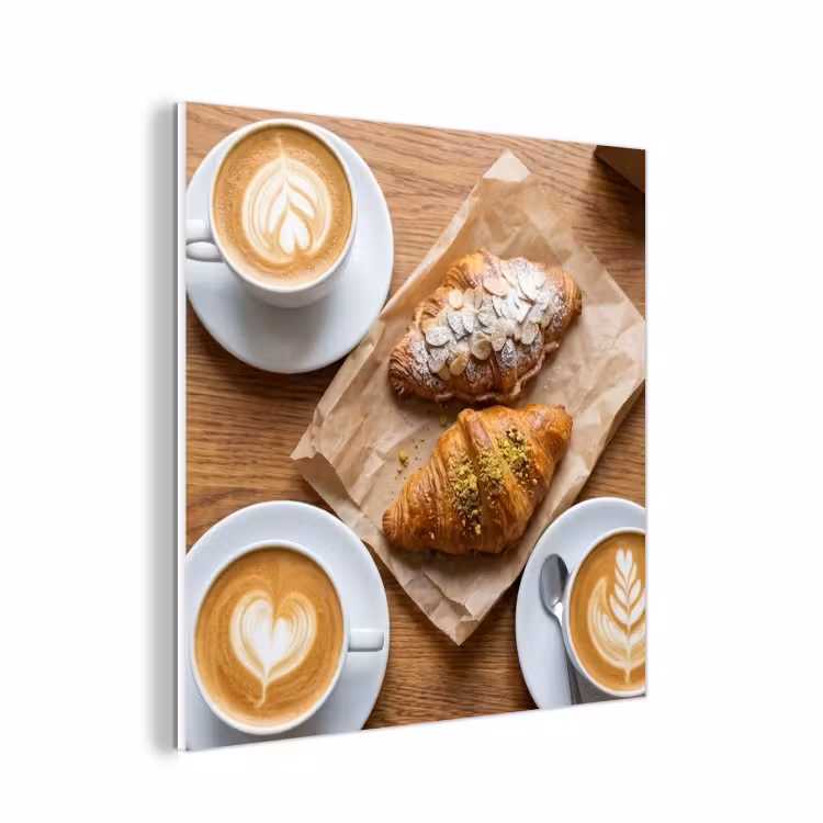 Forex - Eten - Croissant - Koffie - Ontbijt - Modern — 1