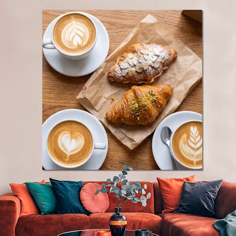 Forex - Eten - Croissant - Koffie - Ontbijt - Modern — 3