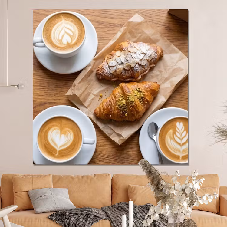 Forex - Eten - Croissant - Koffie - Ontbijt - Modern — 4