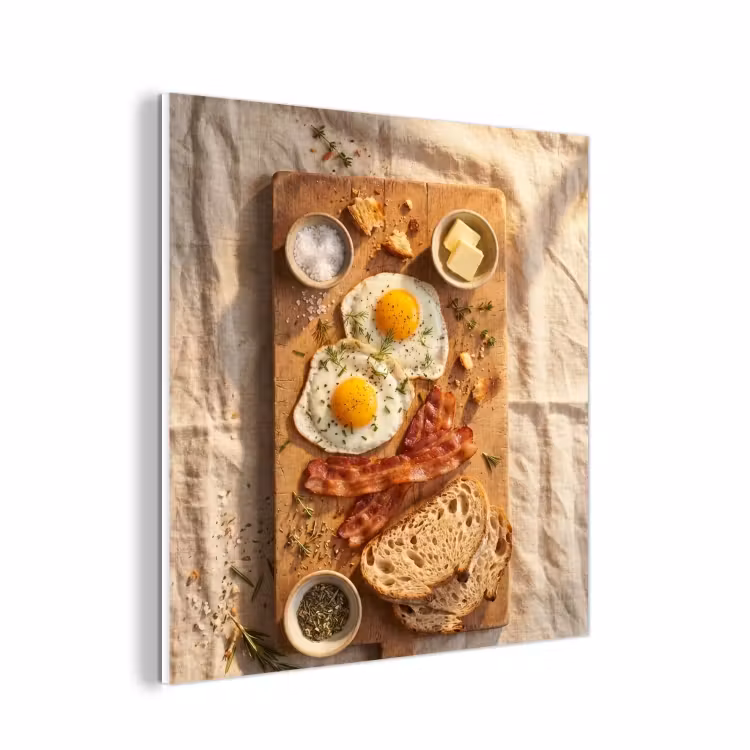 Forex - Eten - Ontbijt - Hout - Rustiek - Geel — 1
