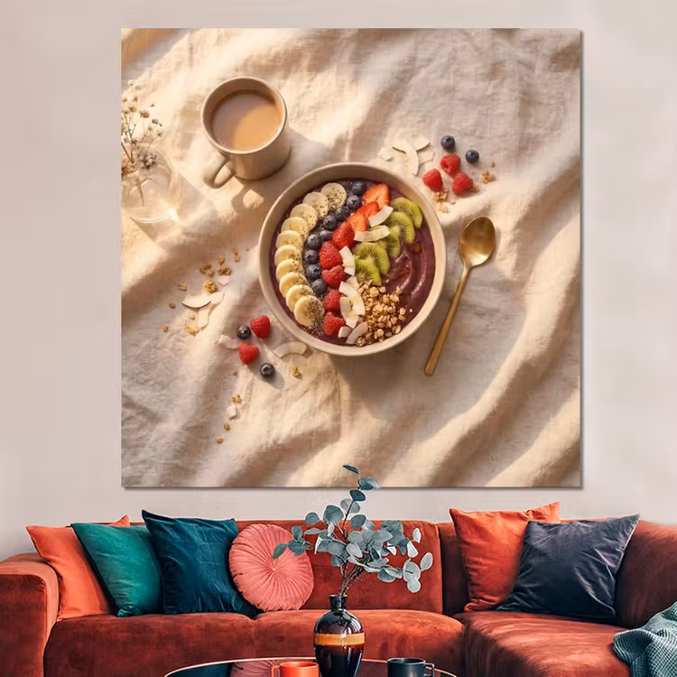 Forex - Eten - Ontbijtkom - Fruit - Gezond - Kleurrijk — 3
