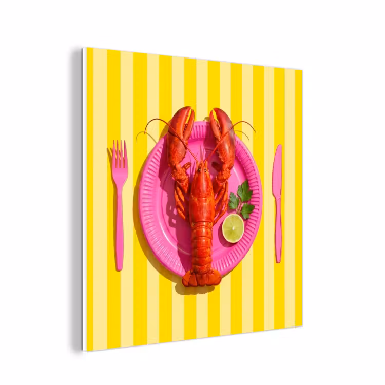 Forex - Eten - Roze - Geel - Modern - Culinaire — 1