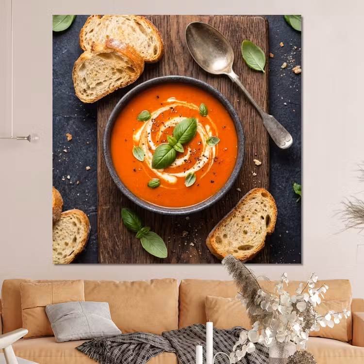 Forex - Eten - Soep - Basilicum - Rustiek - Rood — 4