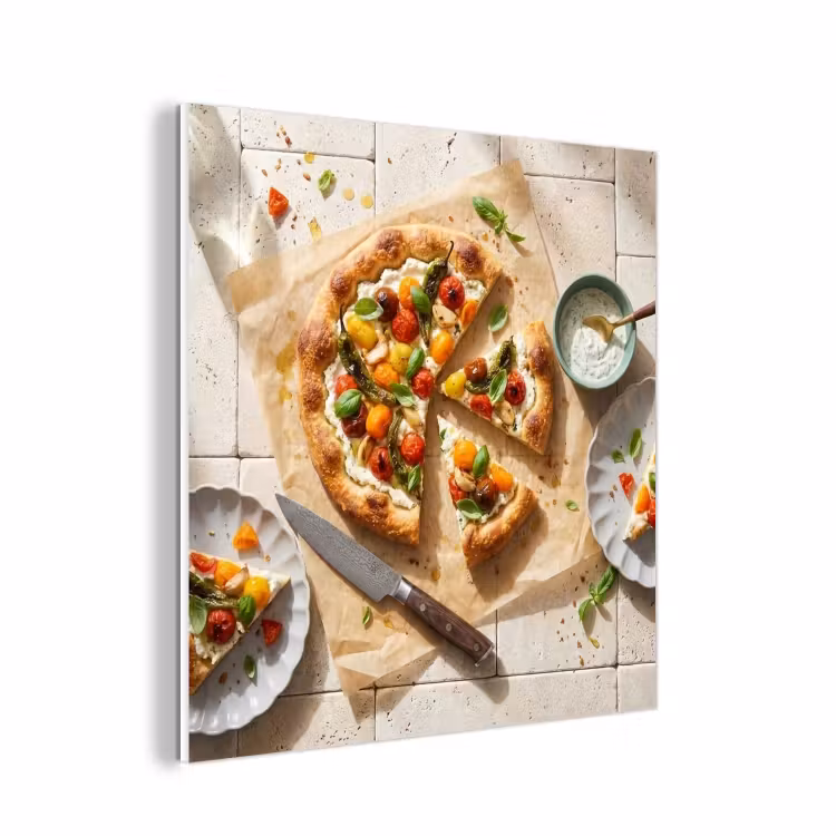 Forex - Eten - Tomaten - Basilicum - Maaltijd - Vers — 1