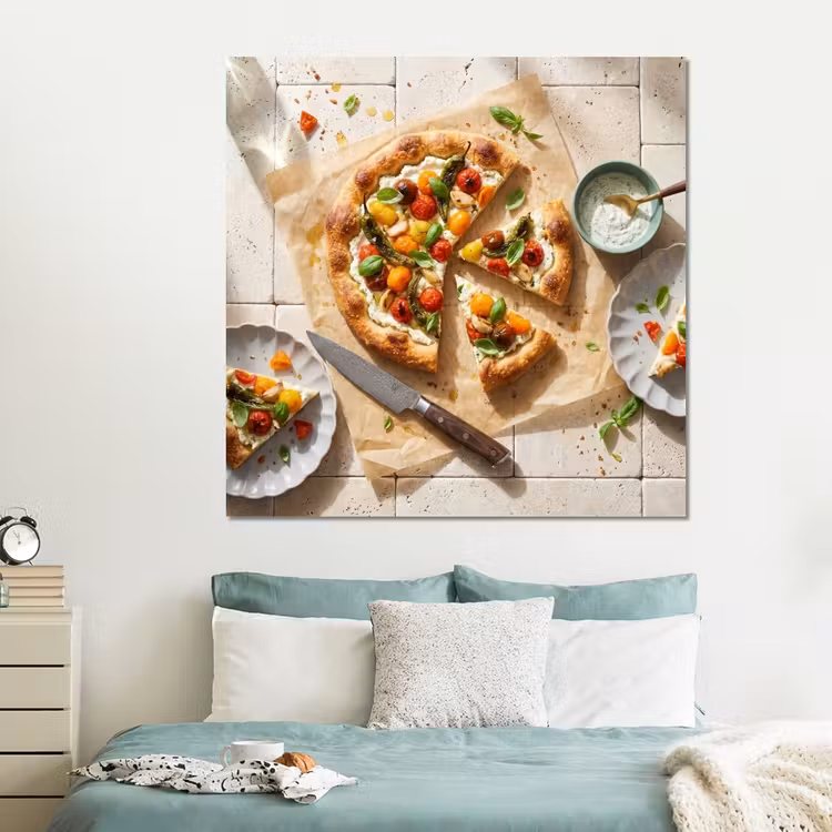 Forex - Eten - Tomaten - Basilicum - Maaltijd - Vers — 2