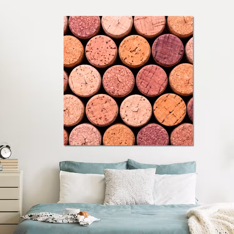 Forex - Kurk - Patroon - Abstract - Modern - Rood — 2