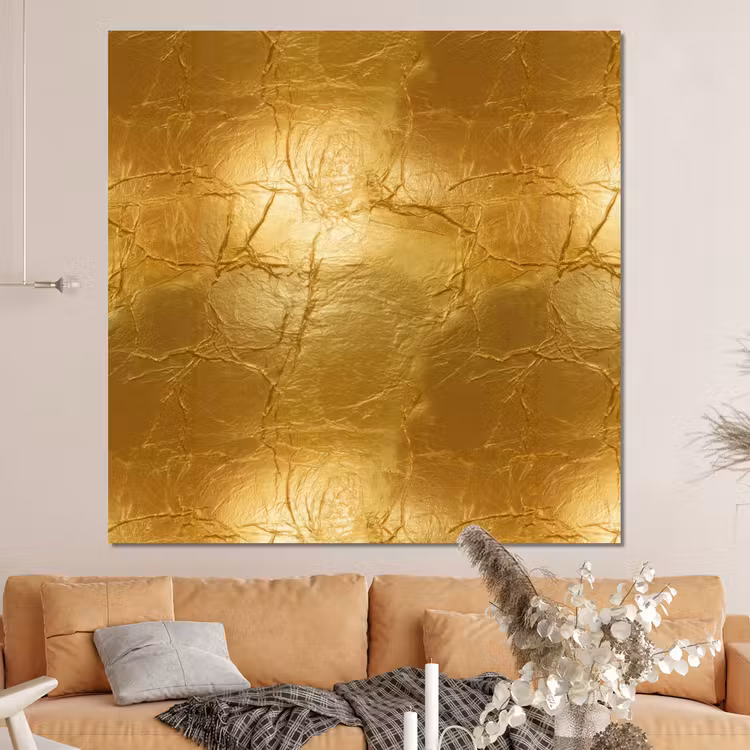 Forex - Bladgoud - Vintage - Textuur - Warm Goud — 4