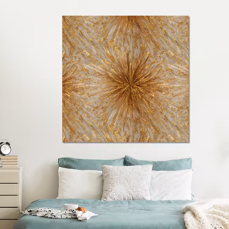 Forex - Explosie - Abstract - Goud - Wit — 2