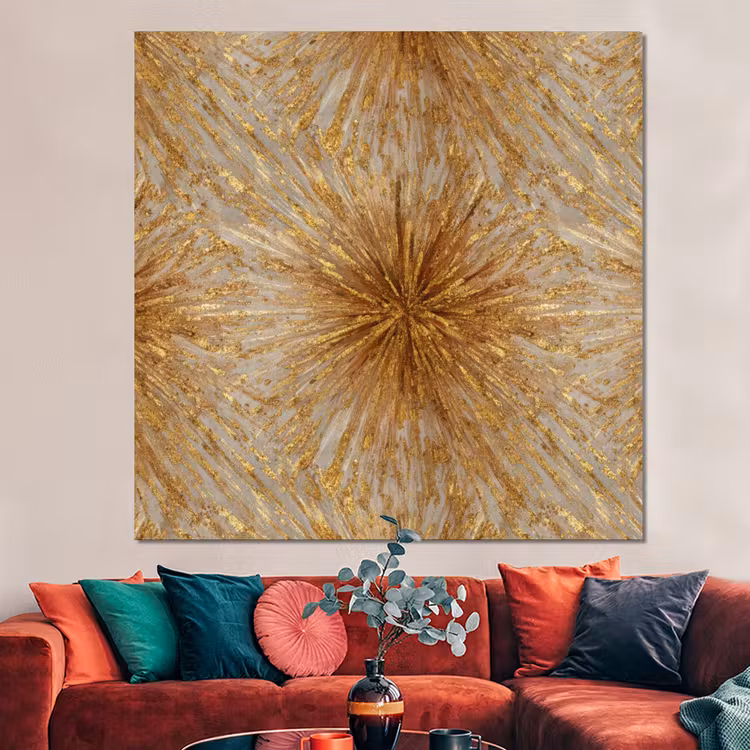 Forex - Explosie - Abstract - Goud - Wit — 3