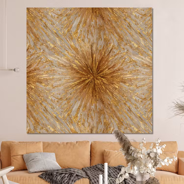 Forex - Explosie - Abstract - Goud - Wit — 4
