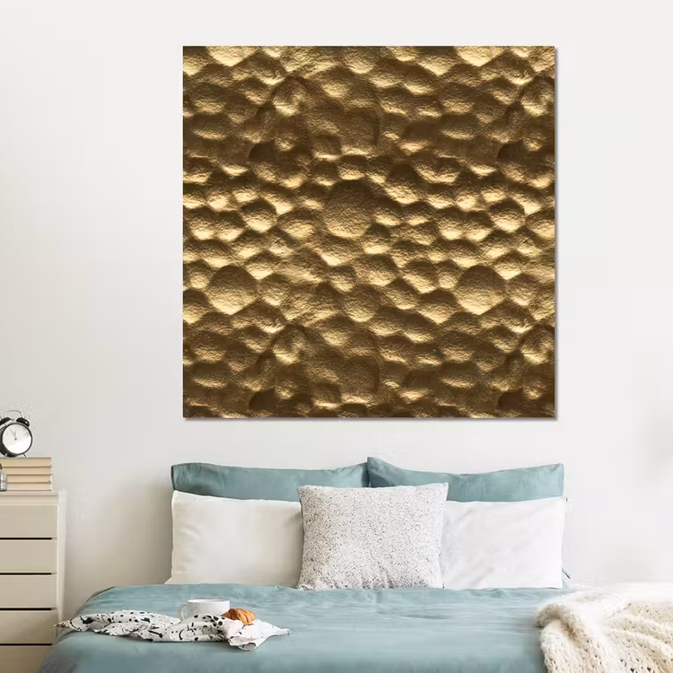 Forex - Gehamerd - Reliëf - Textuur - Bronsgoud — 2