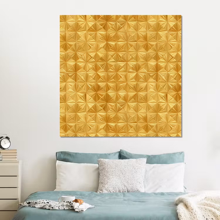 Forex - Tegels - Geometrisch - Reliëf - Goud — 2
