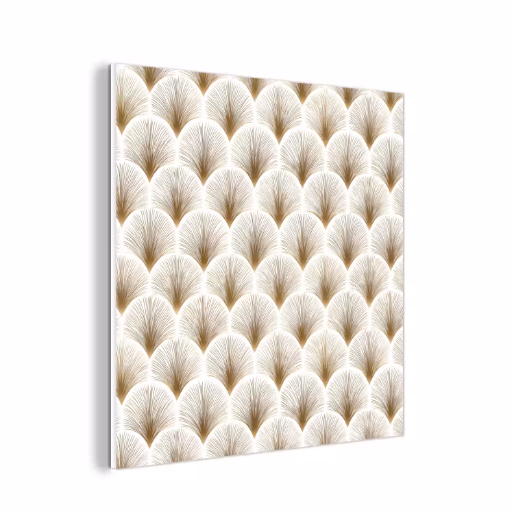 Forex - Waaiers - Art Deco - Elegant - Goud - Wit — 1