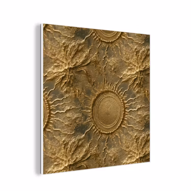 Forex - Zon - Reliëf - Antiek - Goud — 1
