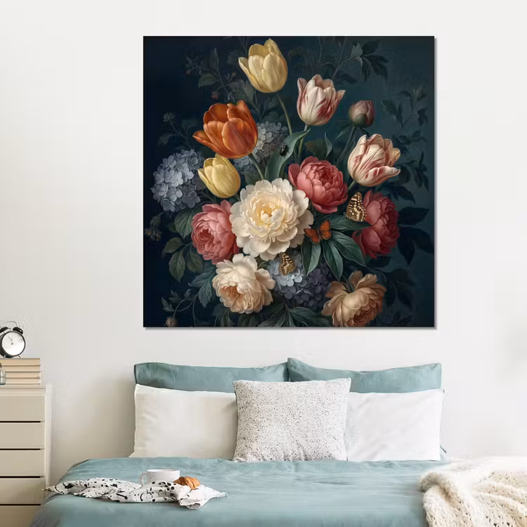 Forex - Bloemen - Boeket - Natuur - Klassiek - Donker — 2