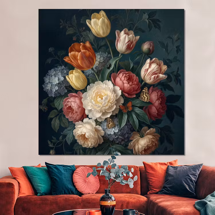 Forex - Bloemen - Boeket - Natuur - Klassiek - Donker — 3