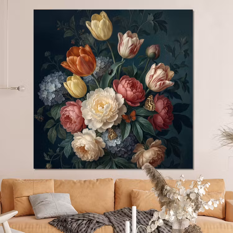 Forex - Bloemen - Boeket - Natuur - Klassiek - Donker — 4