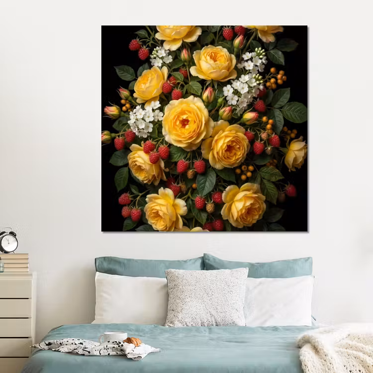 Forex - Bloemen - Boeket - Natuur - Klassiek - Geel — 2