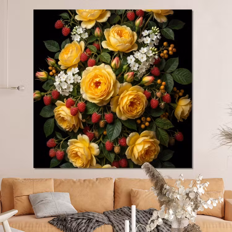 Forex - Bloemen - Boeket - Natuur - Klassiek - Geel — 4
