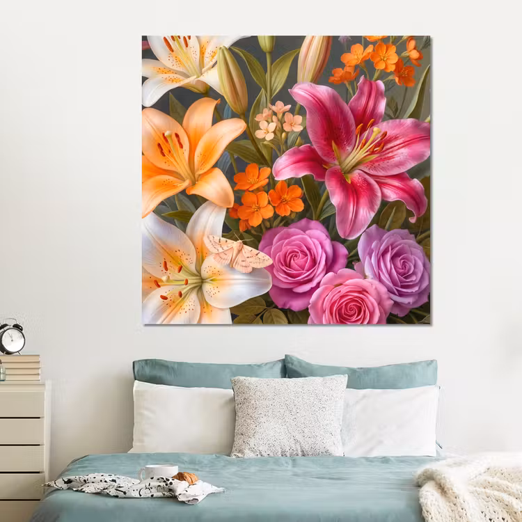 Forex - Bloemen - Boeket - Natuur - Kleurrijk - Modern — 2
