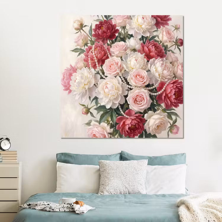 Forex - Bloemen - Parels - Romantiek - Klassiek - Roze — 2