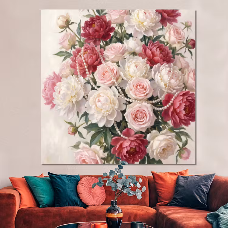Forex - Bloemen - Parels - Romantiek - Klassiek - Roze — 3