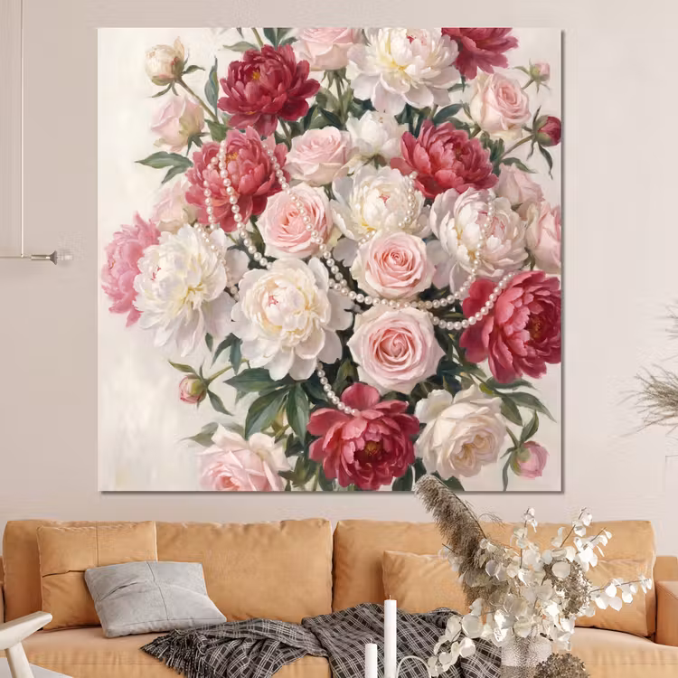 Forex - Bloemen - Parels - Romantiek - Klassiek - Roze — 4