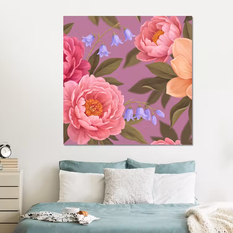 Forex - Bloemen - Patroon - Illustratie - Roze — 2