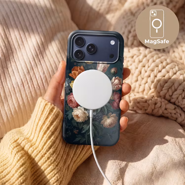 Telefoonhoesje Toughcase - Bloemen - Boeket - Natuur - Klassiek - Donker — 8