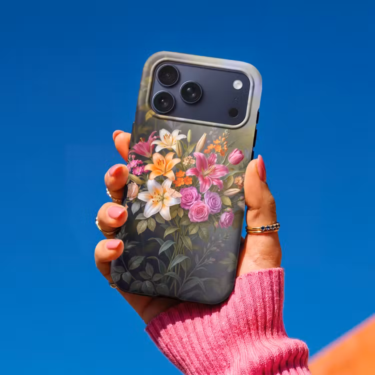 Telefoonhoesje Toughcase - Bloemen - Boeket - Natuur - Kleurrijk - Modern — 2