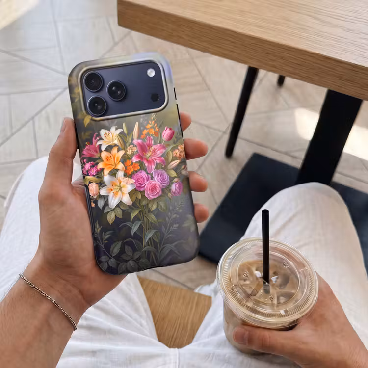 Telefoonhoesje Toughcase - Bloemen - Boeket - Natuur - Kleurrijk - Modern — 4