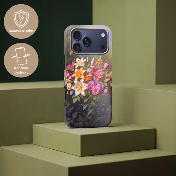 Telefoonhoesje Toughcase - Bloemen - Boeket - Natuur - Kleurrijk - Modern — 7