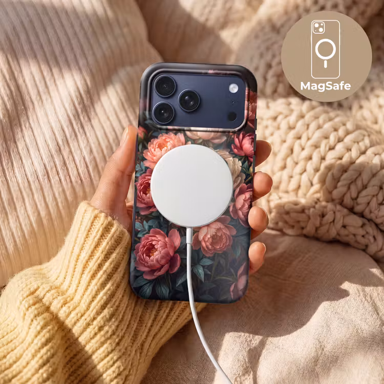 Telefoonhoesje Toughcase - Bloemen - Insect - Natuur - Roze — 8