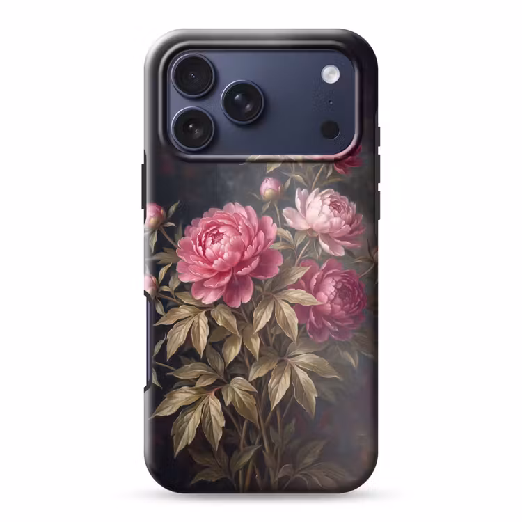 Telefoonhoesje Toughcase - Bloemen - Roze - Klassiek - Natuur — 1