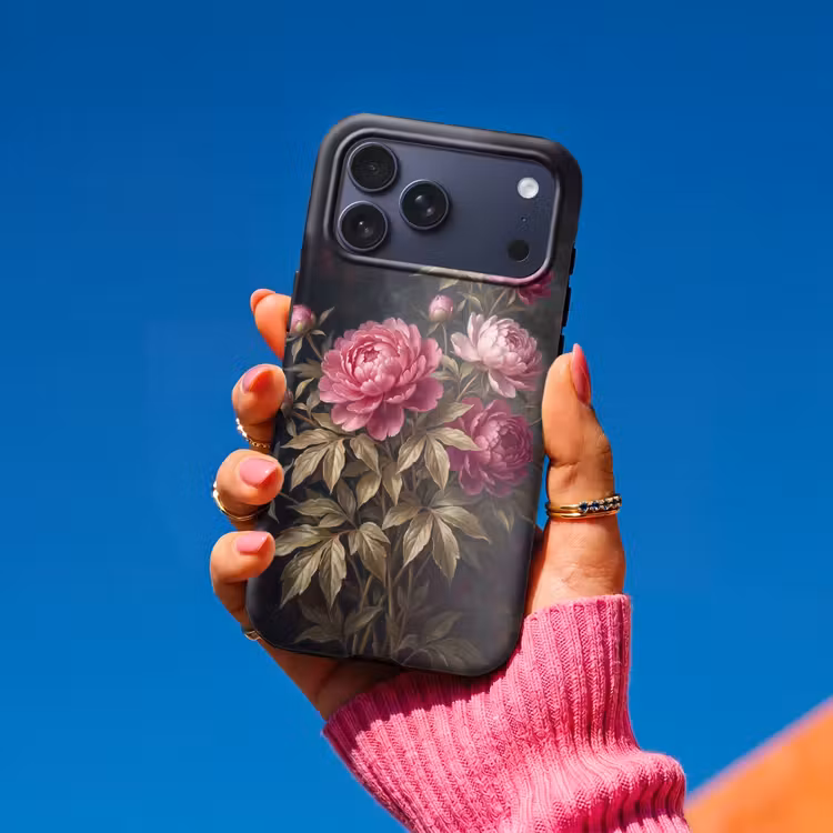 Telefoonhoesje Toughcase - Bloemen - Roze - Klassiek - Natuur — 2