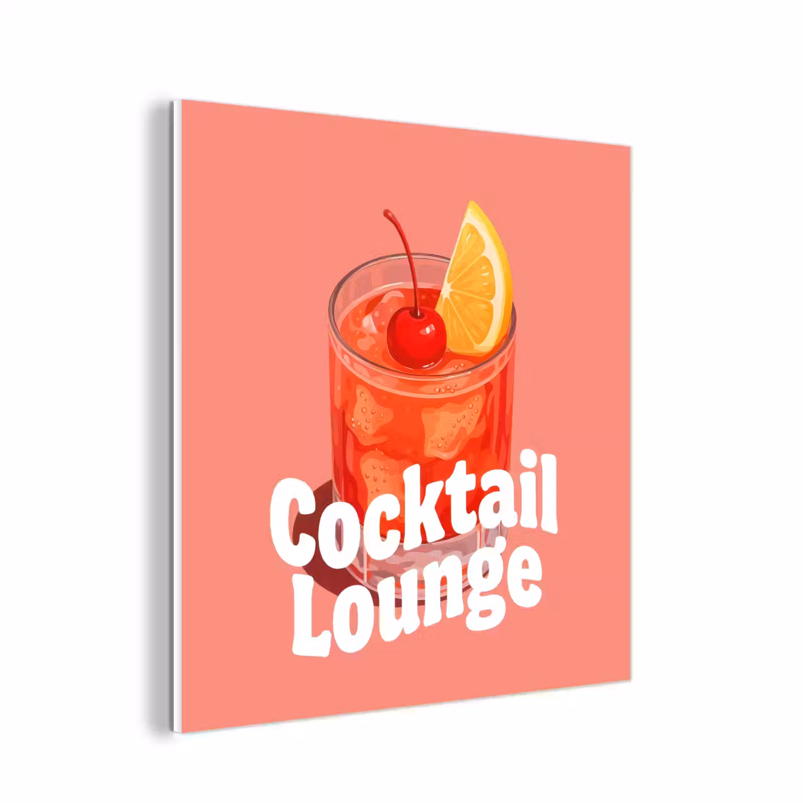 Forex - Cocktail Lounge - Glas - Koraal — 1