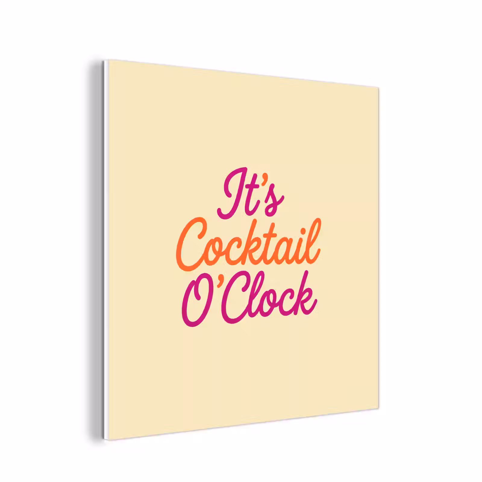 Forex - Cocktail O'Clock - Geel - Retro — 1