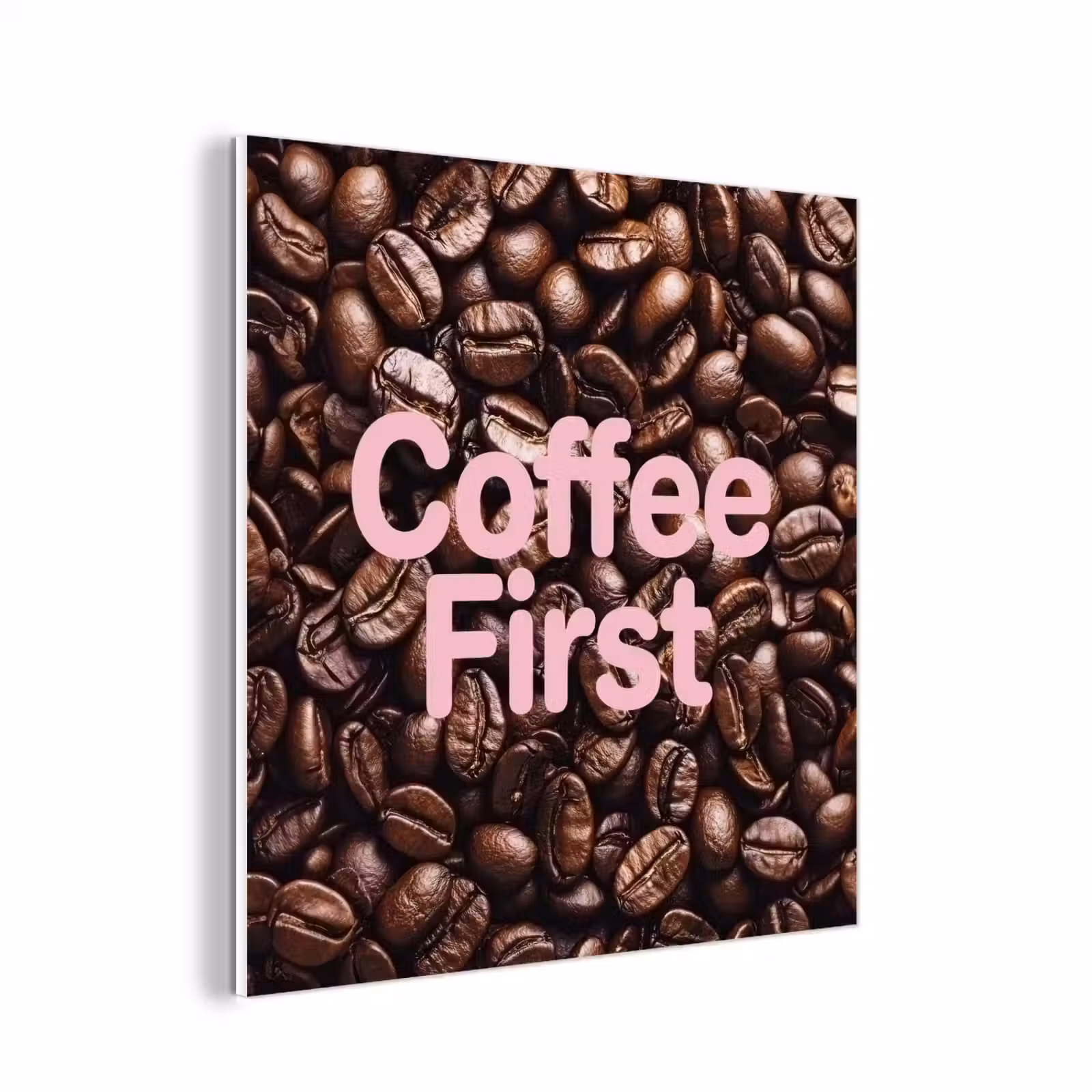 Forex - Coffee First - Koffiebonen - Roze — 1